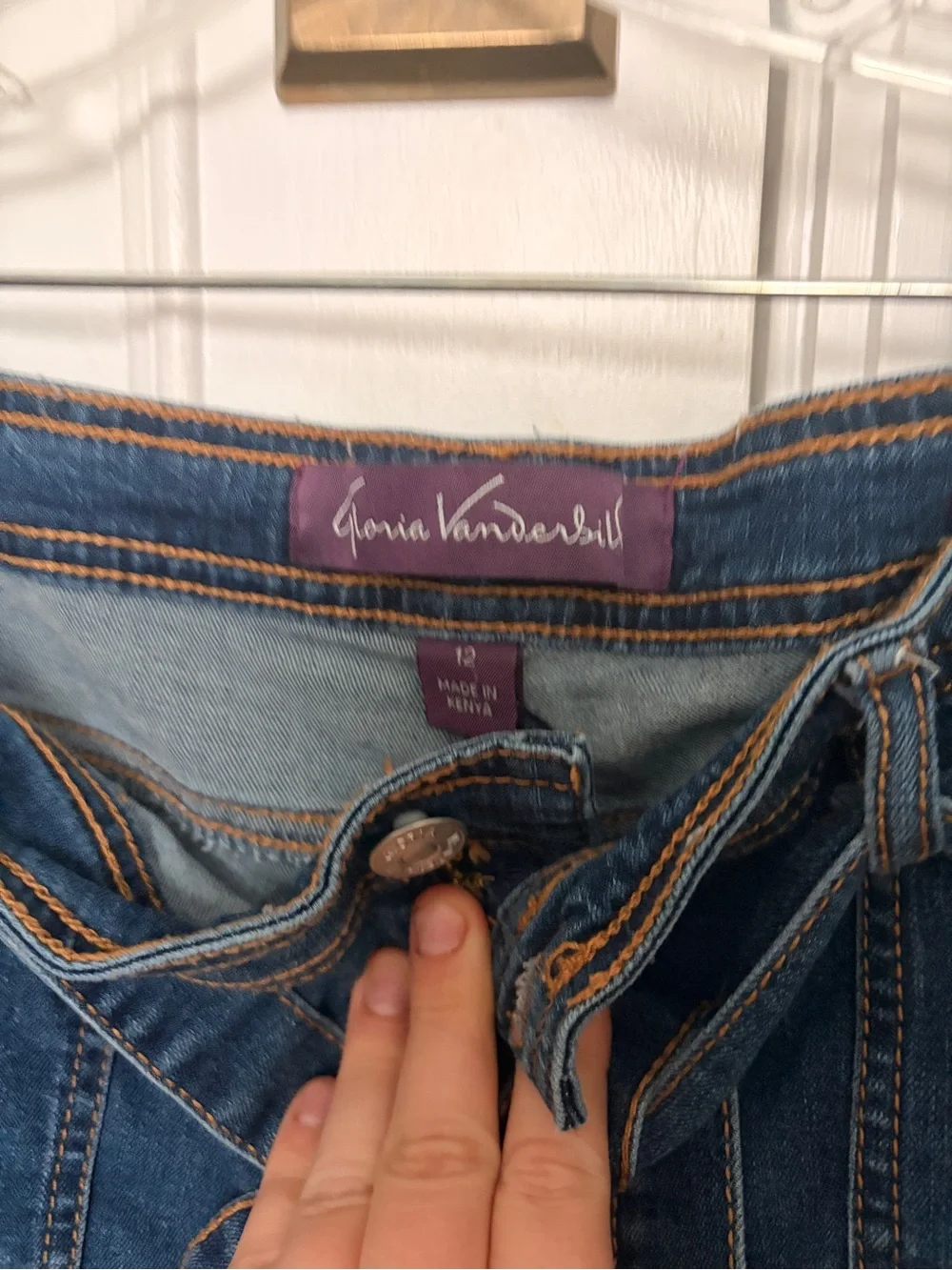 Gloria Vanderbilt high waisted